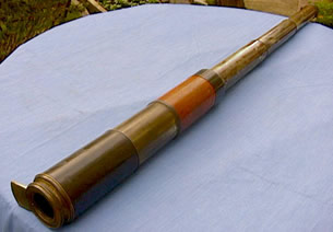 antique naval telescope