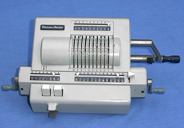 Original Odhner pinwheel calculator