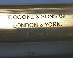 Cooke & Sons Naval telescope