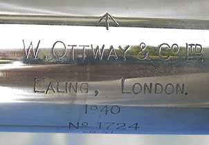 Royal Nay WW2 Officer of the Watch Telescope