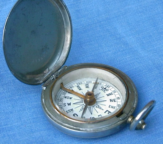 Negretti & Zambra  1917 pocket watch style compass