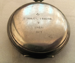 WW1 Singers Patent pocket compass by Stanley