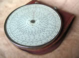 Fowler's Jubilee magnum circular calculator with leather case