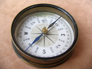 19th century explorers pocket compass
