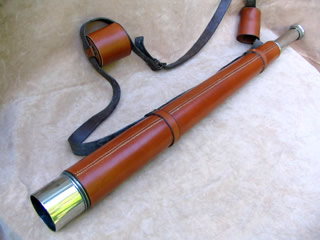 Powerful single draw Coast Guard telescpe by Cary London