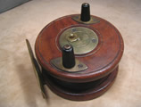 English centrepin reel circa 1930's