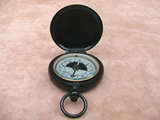 Unsigned Francis Barker hunter cased pocket compass