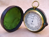 Late 19th century pocket barometer & altimeter by Dollond