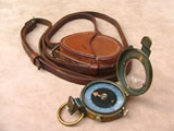 Verners pattern MK VII prismatic marching compass dated 1915