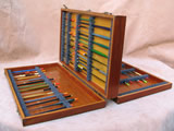 Boxed set of 60 assorted 1970's & 80's fishing  floats