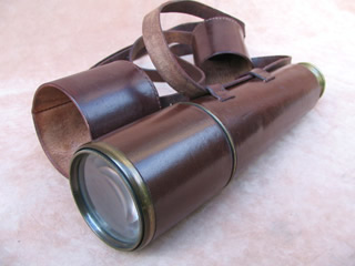 3 draw field telescope 'Tourist' model with 50mm visible objective lens