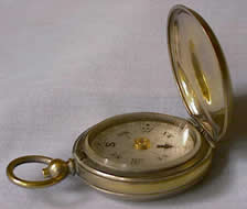 Vintage Swiss Pocket watch compass