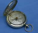 Vintage French pocket compass