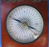 Georgian Mahogany cased compass