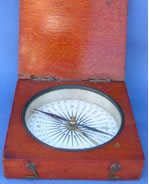Georgian wood block compass