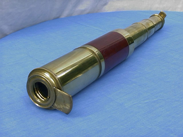 Early 19th C marine telescope by Davis of Cheltenham