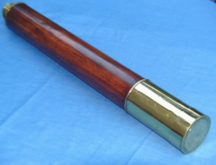 19th century single draw marine telescope by Dollond