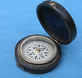 19th century dial card pocket compass