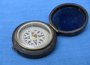 19th century dial card compass
