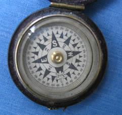 19th century Victorian pocket compass
