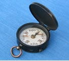 Dry card pocket compass