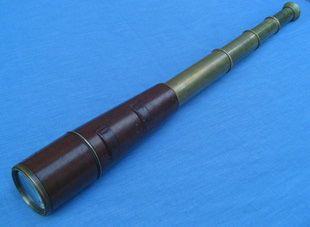 4 draw military style telescope J Lizars Glasgow & Edinburgh