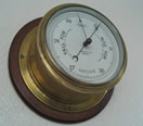 Large Sestrel barometer by F Pearson, Newport