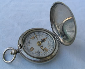 Dennison WW1 military pocket compass 1917