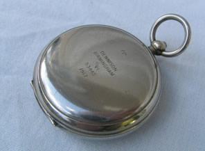 Dennison WW1 military pocket compass, 1917