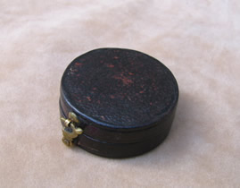 Victorian jewleled English bar needle pocket compass