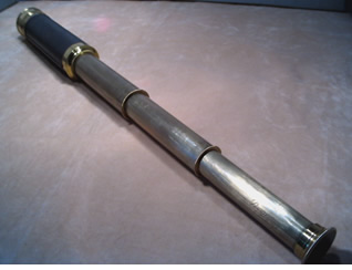 Pocket telescope by Lennie Edinburgh