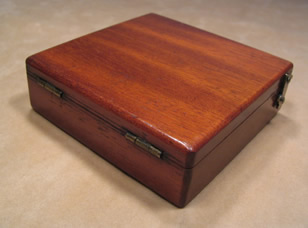 Mahogany cased compass & clinometer, by J White Glasgow