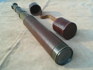 Vintage Broadhurst Clarkson 3 draw field telescope