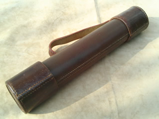 Vintage 3 draw field telescope by Broadhurst Clarkson, London