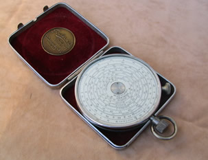 Fowler's 2 sided Vest pocket calculator