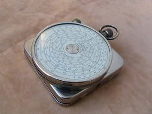 Double sided Fowler's Vest pocket calculator