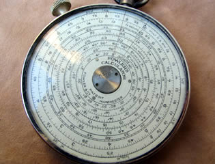 Fowler's Vest pocket long scale calculator