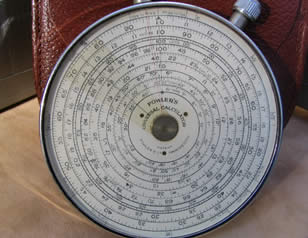 Fowlers universal calculator  with case
