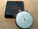 Fowlers Twelve ten calculator in presentation case