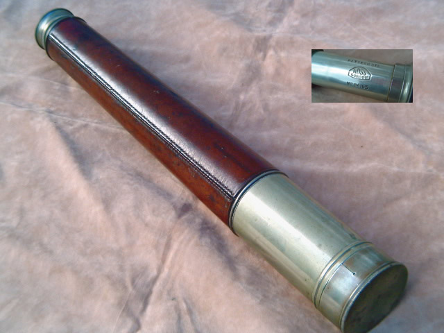 Ross London, single draw naval telescope
