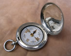 1917 Hunter cased pocket compass by Dennison, Birmingham
