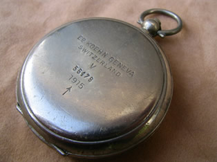 British army WW1 Officers pocket compass by Ed Koehn 