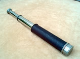Vintage Nickel silver plated pocket telescope by Ottway, Ealing.