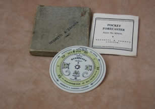 Negretti & Zambra pocket weather forecaster