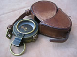 1918 Verner's MKVIII prismatic marching compass with case