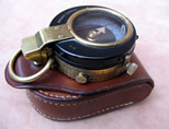 WW1  Verner's pattern MKVII prismatic marching compass with case