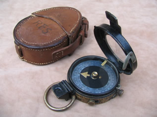 S Mordan Verner's MKVIII marching compass