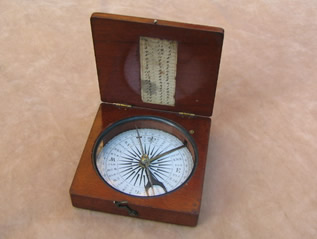 Victorian combined compass & clinometer