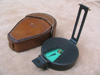 19th century green card compass by C Owen