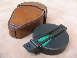 Victorian prismatic compass by C Owen London